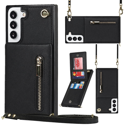 Cross-body Square Zipper Card Holder Bag Phone Case