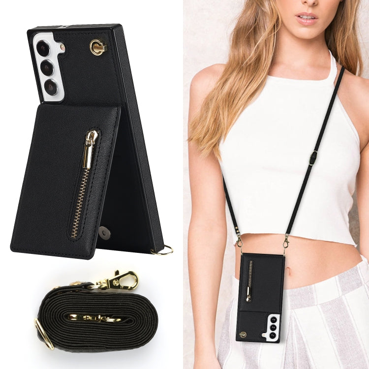 Cross-body Square Zipper Card Holder Bag Phone Case