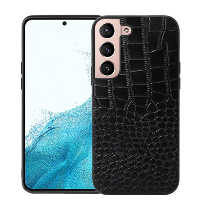 Crocodile Top Layer Cowhide Leather Phone Case, For Samsung Galaxy S22 5G, For Samsung Galaxy S22+ 5G, For Samsung Galaxy S22 Ultra 5G, For Samsung Galaxy Z Flip 3 5G, For Samsung Galaxy Z Fold2 5G, For Samsung Galaxy Z Fold3 5G