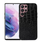 Crocodile Top Layer Cowhide Leather Phone Case, For Samsung Galaxy S22 5G, For Samsung Galaxy S22+ 5G, For Samsung Galaxy S22 Ultra 5G, For Samsung Galaxy Z Flip 3 5G, For Samsung Galaxy Z Fold2 5G, For Samsung Galaxy Z Fold3 5G