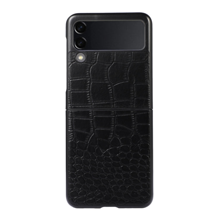 Crocodile Top Layer Cowhide Leather Phone Case, For Samsung Galaxy S22 5G, For Samsung Galaxy S22+ 5G, For Samsung Galaxy S22 Ultra 5G, For Samsung Galaxy Z Flip 3 5G, For Samsung Galaxy Z Fold2 5G, For Samsung Galaxy Z Fold3 5G