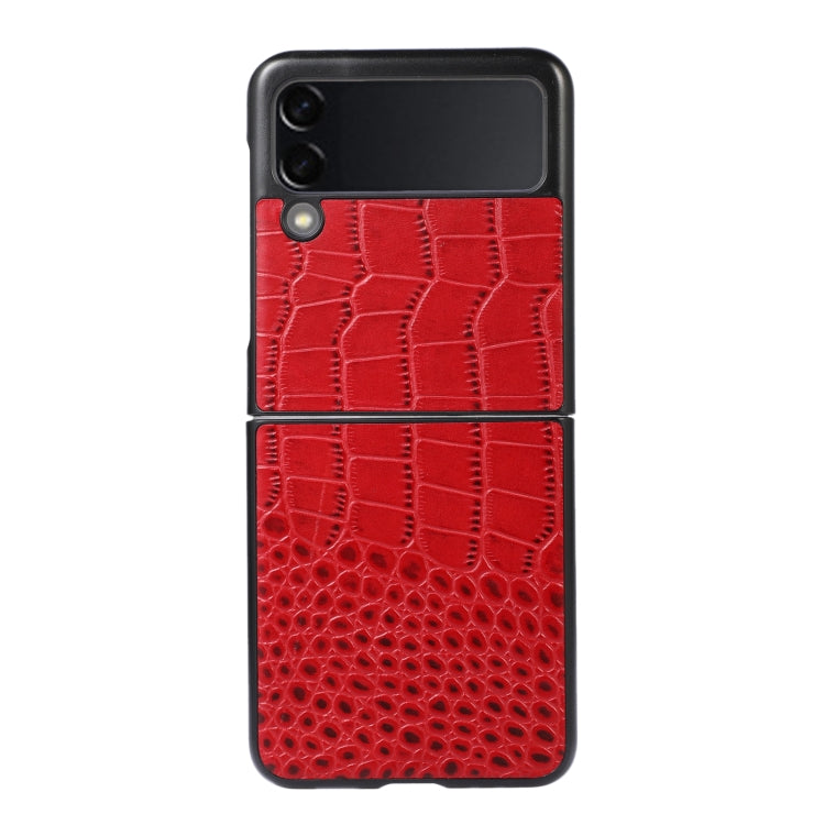 Crocodile Top Layer Cowhide Leather Phone Case