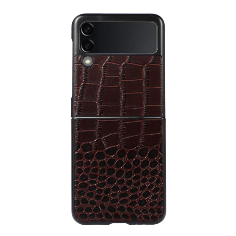 Crocodile Top Layer Cowhide Leather Phone Case