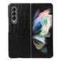 Crocodile Top Layer Cowhide Leather Phone Case, For Samsung Galaxy S22 5G, For Samsung Galaxy S22+ 5G, For Samsung Galaxy S22 Ultra 5G, For Samsung Galaxy Z Flip 3 5G, For Samsung Galaxy Z Fold2 5G, For Samsung Galaxy Z Fold3 5G