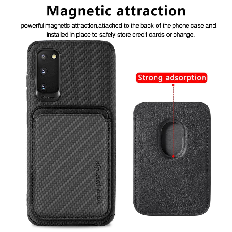 Carbon Fiber Leather Card Magsafe Phone Case