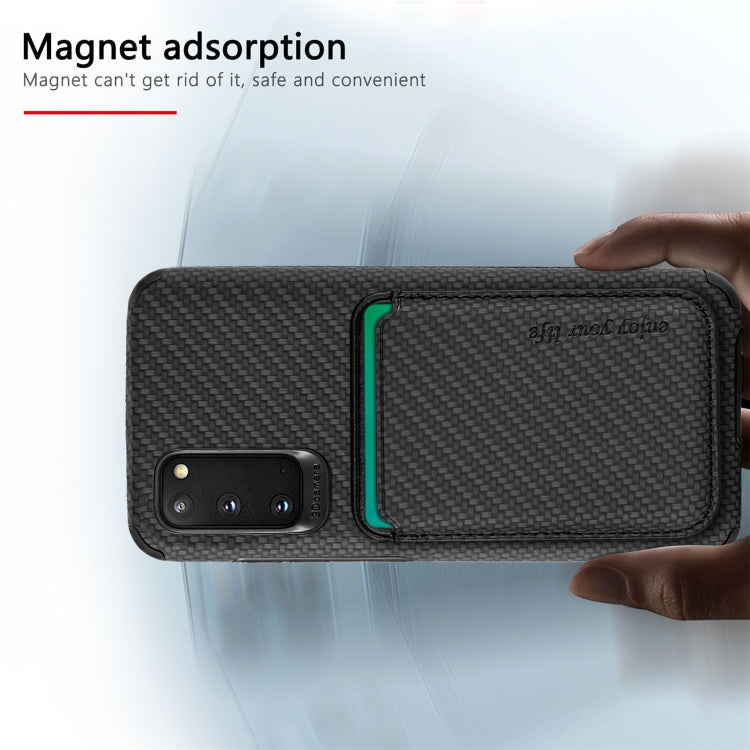 Carbon Fiber Leather Card Magsafe Phone Case