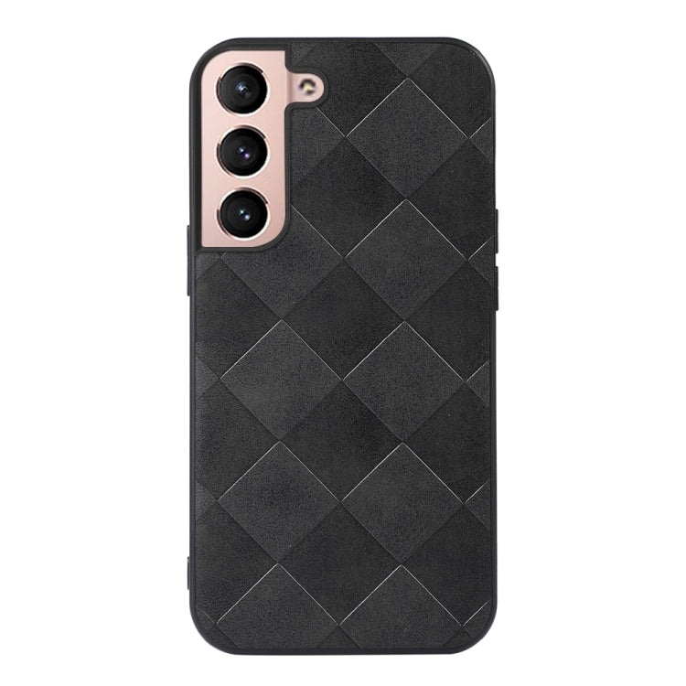 Weave Plaid PU Phone Case, For Samsung Galaxy S22 5G, For Samsung Galaxy S22+ 5G, For Samsung Galaxy S22 Ultra 5G, For Samsung Galaxy Z Flip 3 5G, For Samsung Galaxy Z Fold2 5G, For Samsung Galaxy Z Fold3 5G