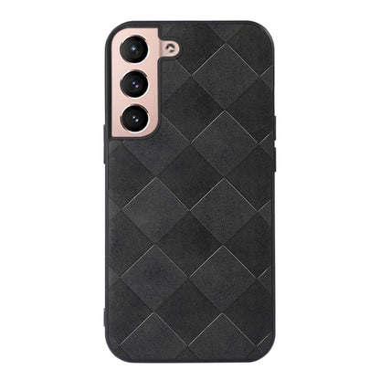 Weave Plaid PU Phone Case, For Samsung Galaxy S22 5G, For Samsung Galaxy S22+ 5G, For Samsung Galaxy S22 Ultra 5G, For Samsung Galaxy Z Flip 3 5G, For Samsung Galaxy Z Fold2 5G, For Samsung Galaxy Z Fold3 5G