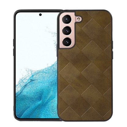 Weave Plaid PU Phone Case