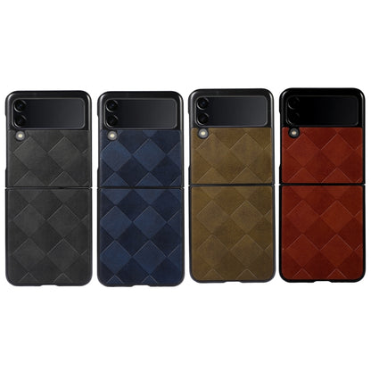 Weave Plaid PU Phone Case