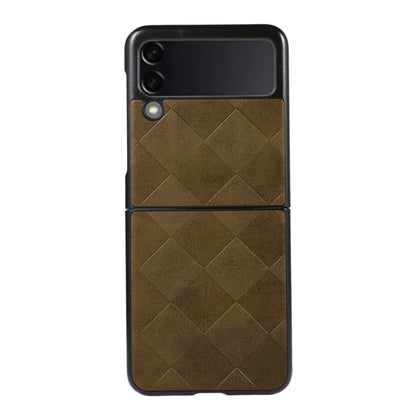 Weave Plaid PU Phone Case