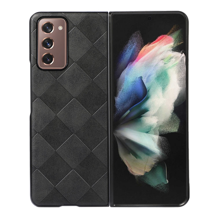 Weave Plaid PU Phone Case