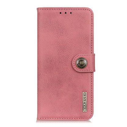 KHAZNEH Cowhide Texture Leather Phone Case