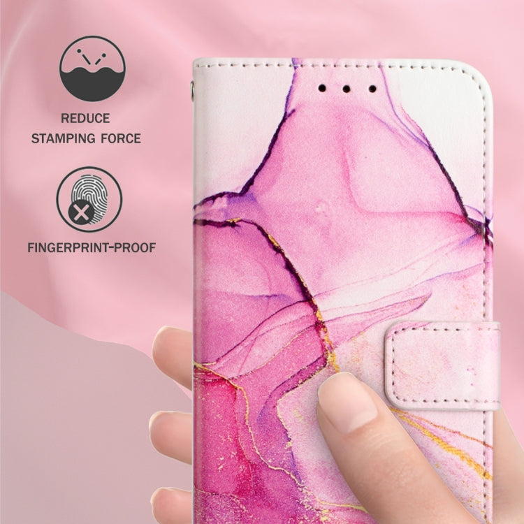 PT003 Marble Pattern Flip Leather Phone Case