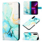 PT003 Marble Pattern Flip Leather Phone Case