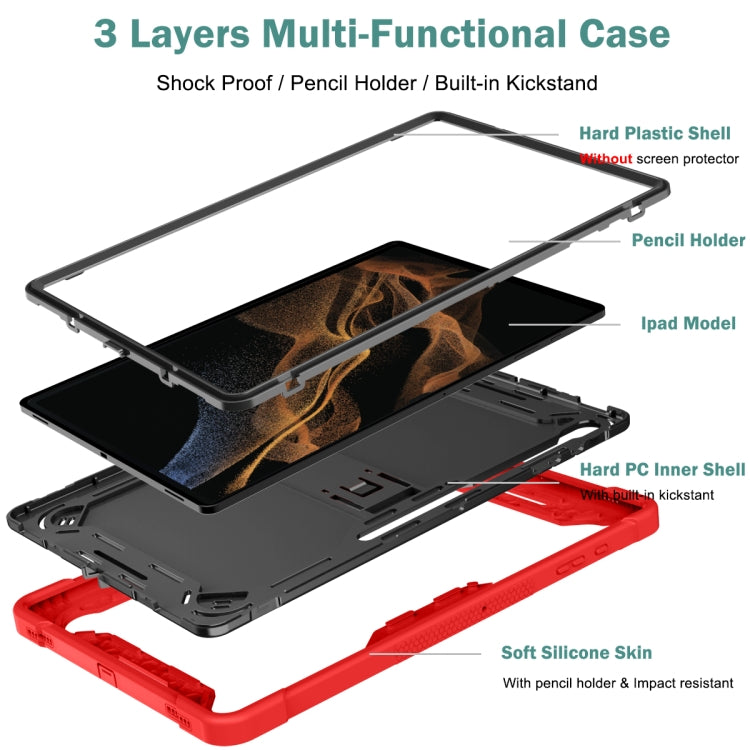 Silicone + PC Shockproof Protective Tablet Case