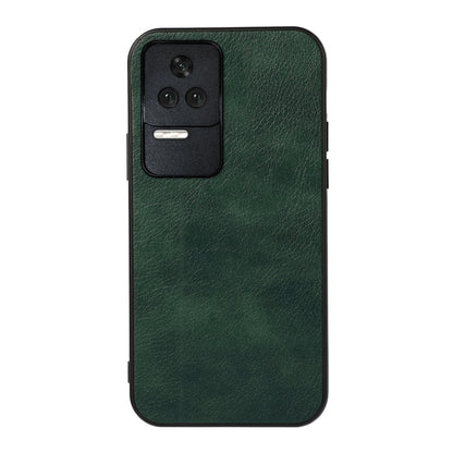 Two-color Litchi Texture PU Phone Case, For OnePlus Nord CE 2 5G, For Xiaomi Redmi K40S 5G, For Xiaomi Redmi K50 / K50 Pro Fine Hole Version
