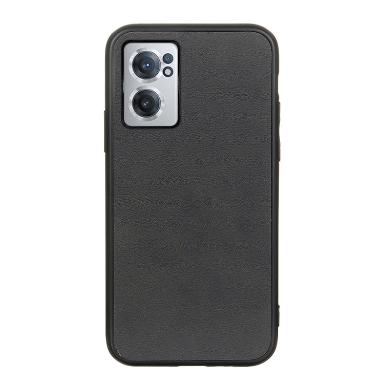 Two-color Cowhide Texture PU Shockproof Phone Case