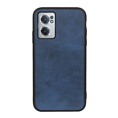 Two-color Cowhide Texture PU Shockproof Phone Case