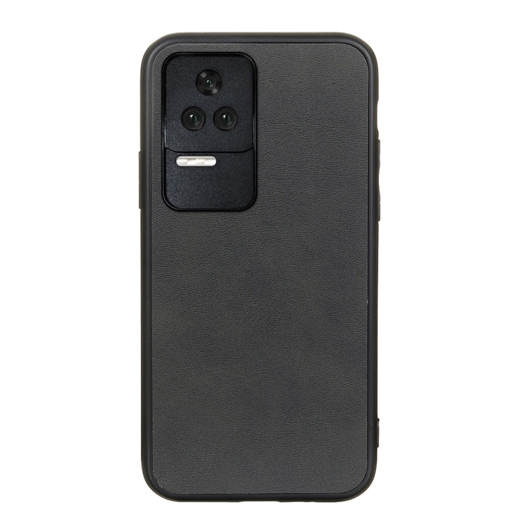 Two-color Cowhide Texture PU Shockproof Phone Case