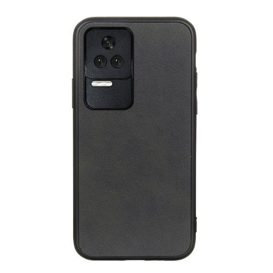 Two-color Cowhide Texture PU Shockproof Phone Case, For Xiaomi Redmi K40S 5G, For Xiaomi Redmi K50/K50 Pro Fine Hole Version, For OnePlus Nord CE 2 5G