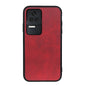 Two-color Cowhide Texture PU Shockproof Phone Case