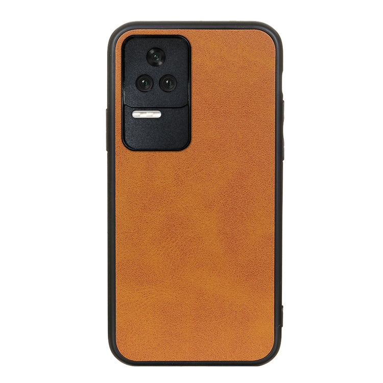 Two-color Cowhide Texture PU Shockproof Phone Case