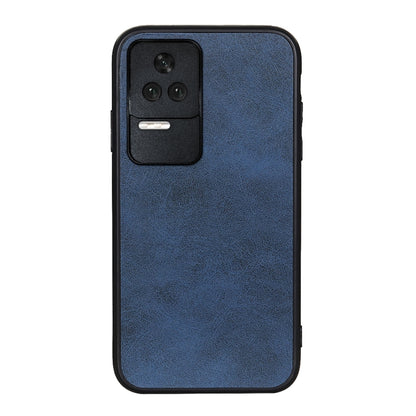 Two-color Cowhide Texture PU Shockproof Phone Case, For Xiaomi Redmi K40S 5G, For Xiaomi Redmi K50/K50 Pro Fine Hole Version, For OnePlus Nord CE 2 5G