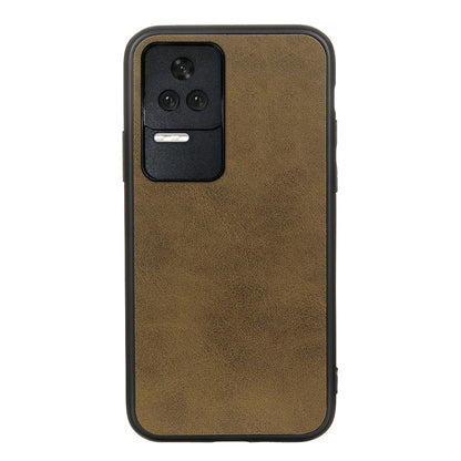 Two-color Cowhide Texture PU Shockproof Phone Case