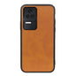 Two-color Cowhide Texture PU Shockproof Phone Case, For Xiaomi Redmi K40S 5G, For Xiaomi Redmi K50/K50 Pro Fine Hole Version, For OnePlus Nord CE 2 5G