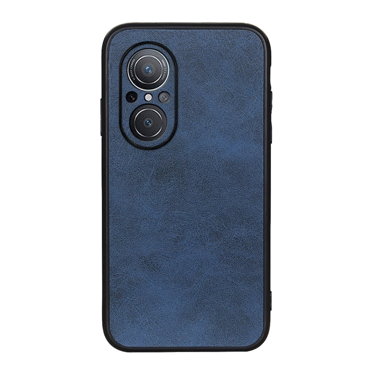 Two-color Cowhide Texture PU Shockproof Phone Case