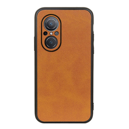 Two-color Cowhide Texture PU Shockproof Phone Case