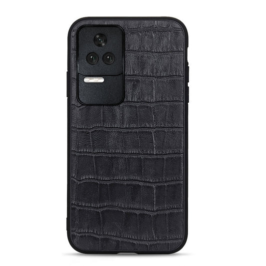 Crocodile Texture Genuine Leather Phone Case, For Xiaomi Redmi K40S 5G, For Xiaomi Redmi K50/K50 Pro Fine Hole, For OnePlus Nord CE 2 5G