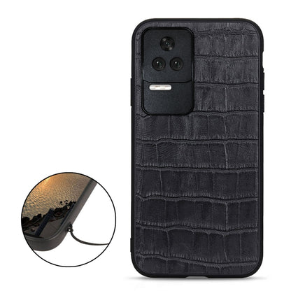 Crocodile Texture Genuine Leather Phone Case, For Xiaomi Redmi K40S 5G, For Xiaomi Redmi K50/K50 Pro Fine Hole, For OnePlus Nord CE 2 5G