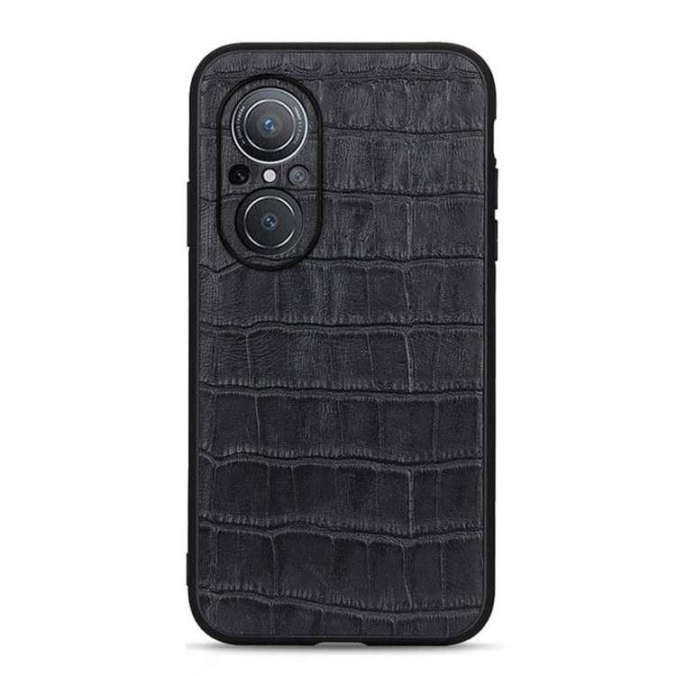 Crocodile Texture Genuine Leather Phone Case