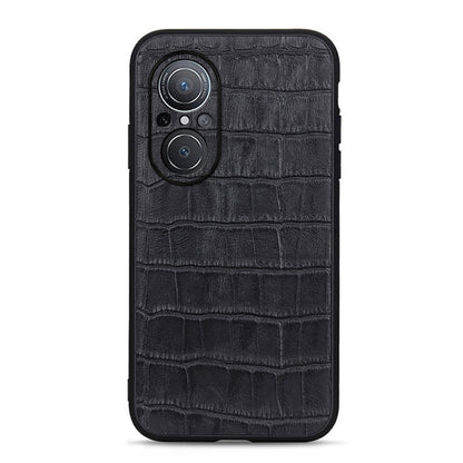 Crocodile Texture Genuine Leather Phone Case