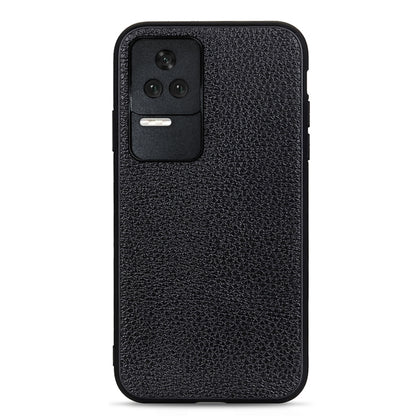 Litchi Texture Genuine Leather Phone Case