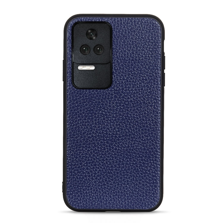 Litchi Texture Genuine Leather Phone Case