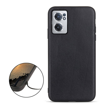 Sheep Texture Genuine Leather Shockproof Phone Case