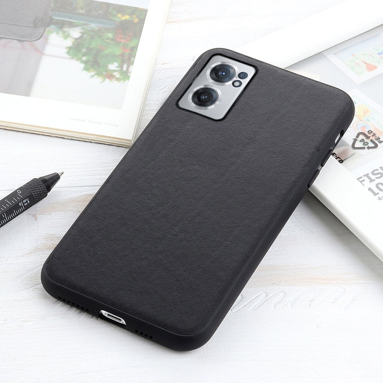 Sheep Texture Genuine Leather Shockproof Phone Case