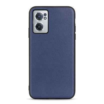 Sheep Texture Genuine Leather Shockproof Phone Case, For OnePlus Nord CE 2 5G, For Xiaomi Redmi K40S 5G, For Xiaomi Redmi K50/K50 Pro Fine Hole Version