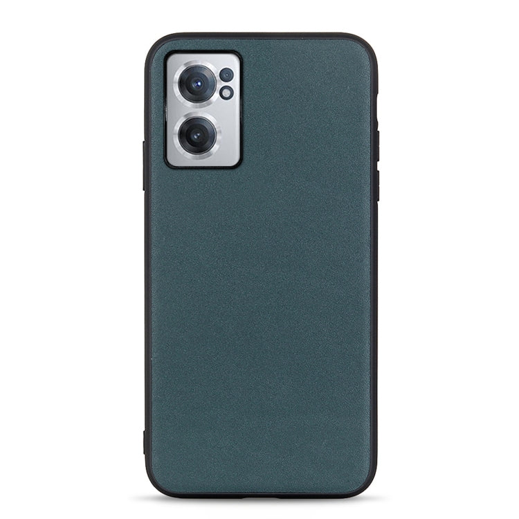 Sheep Texture Genuine Leather Shockproof Phone Case, For OnePlus Nord CE 2 5G, For Xiaomi Redmi K40S 5G, For Xiaomi Redmi K50/K50 Pro Fine Hole Version