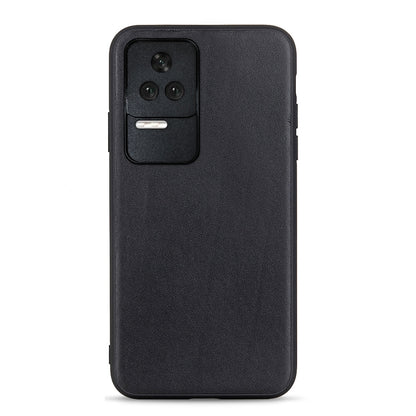 Sheep Texture Genuine Leather Shockproof Phone Case, For OnePlus Nord CE 2 5G, For Xiaomi Redmi K40S 5G, For Xiaomi Redmi K50/K50 Pro Fine Hole Version