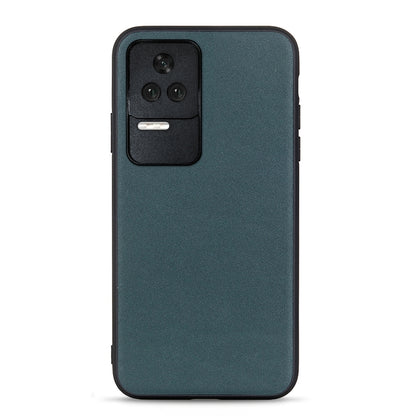 Sheep Texture Genuine Leather Shockproof Phone Case, For OnePlus Nord CE 2 5G, For Xiaomi Redmi K40S 5G, For Xiaomi Redmi K50/K50 Pro Fine Hole Version