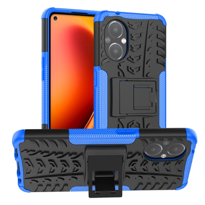 Tire Texture Shockproof TPU+PC Phone Case with Holder, For OnePlus Nord N20 5G, For Samsung Galaxy A73 5G, For Samsung Galaxy A23