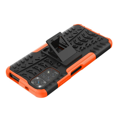 Tire Texture Shockproof TPU+PC Phone Case with Holder, For Xiaomi Redmi Note 11S 4G International Version, For Xiaomi Redmi Note 11 Pro 5G International Version