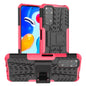 Tire Texture Shockproof TPU+PC Phone Case with Holder, For Xiaomi Redmi Note 11S 4G International Version, For Xiaomi Redmi Note 11 Pro 5G International Version