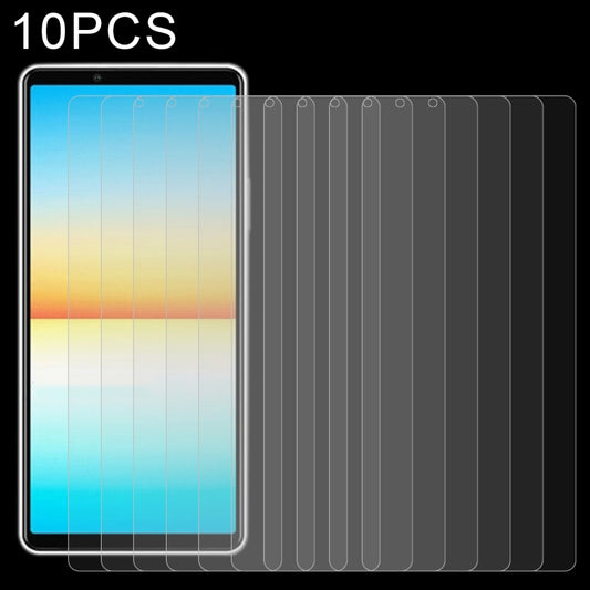 10 PCS 0.26mm 9H 2.5D Tempered Glass Film