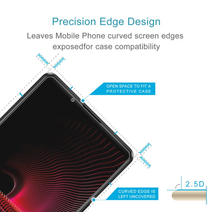 10 PCS 0.26mm 9H 2.5D Tempered Glass Film