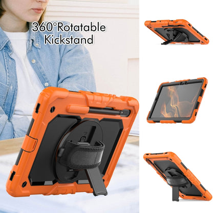 Silicone + PC Tablet Case with Shoulder Strap